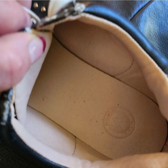 Mia k Collection Women's Black Sneakers with Studs Y2K, Fashionable - Picture 5 of 11